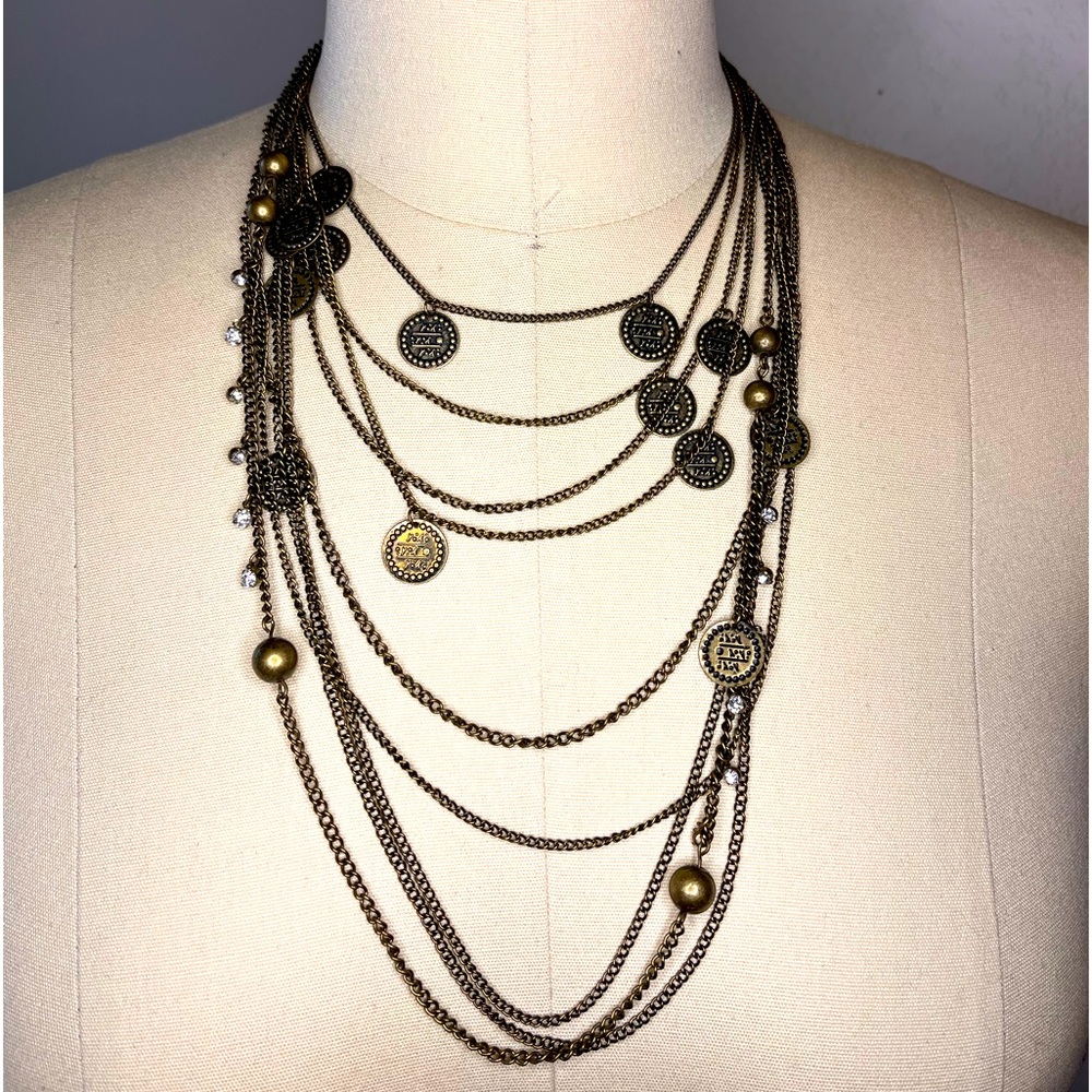 Cookie Lee Multi Strand necklace